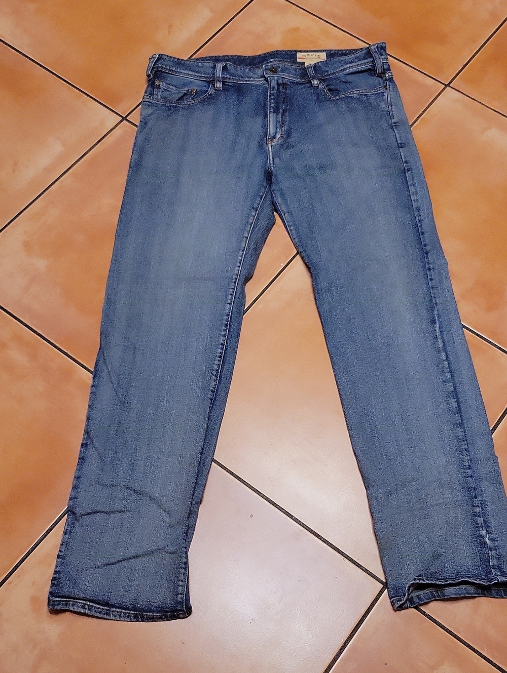 Orvis 5 Pocket Syraight Leg Blue Jeans W36xL34